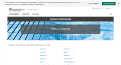 Desktop Screenshot of institutional.americancentury.com